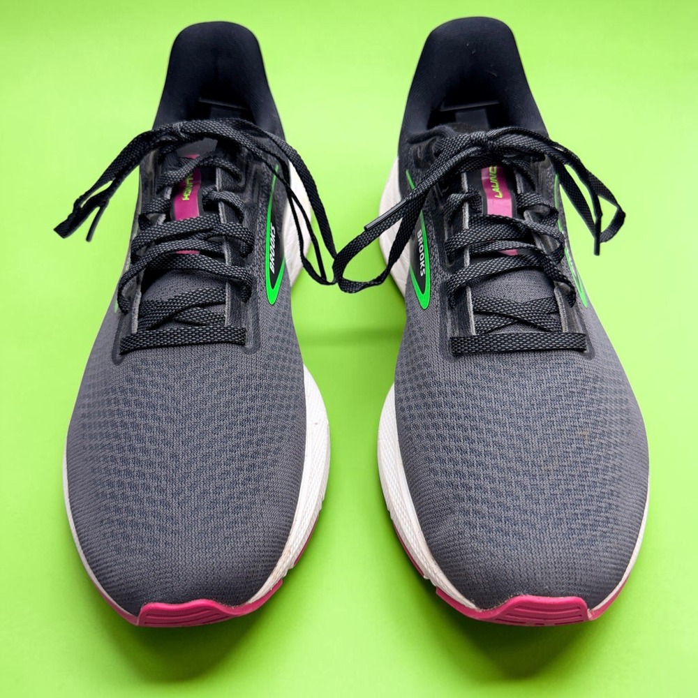 Brooks Launch 10 Mens Running Shoes Blacken Pearl 1203981D074 Size 10 Wide D